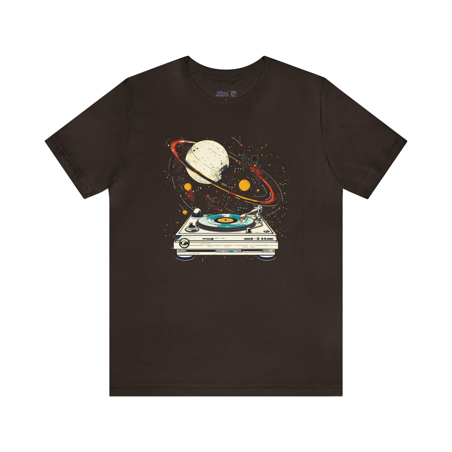 Planetary Bliss - Vintage Vinyl Turntable Shirt