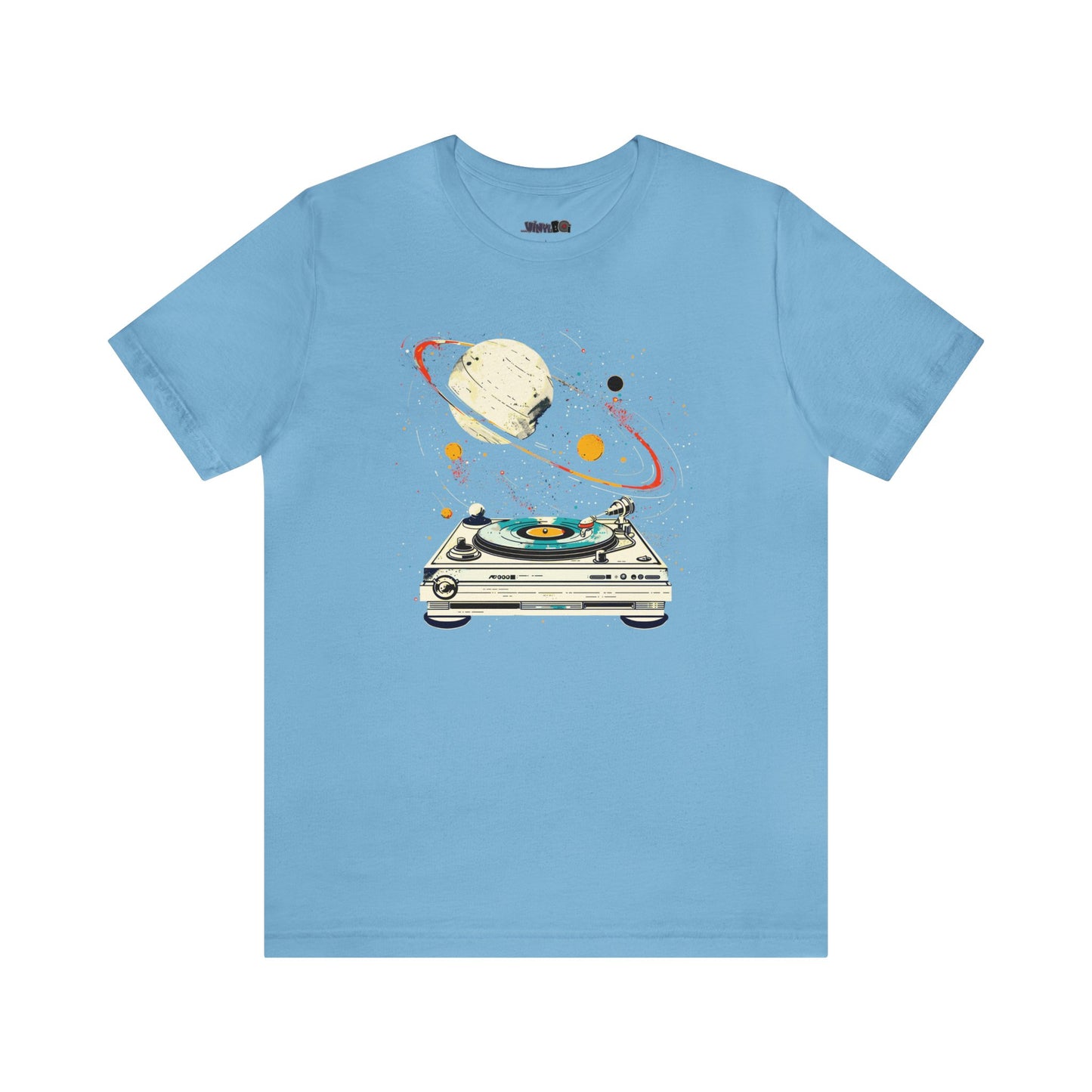 Planetary Bliss - Vintage Vinyl Turntable Shirt