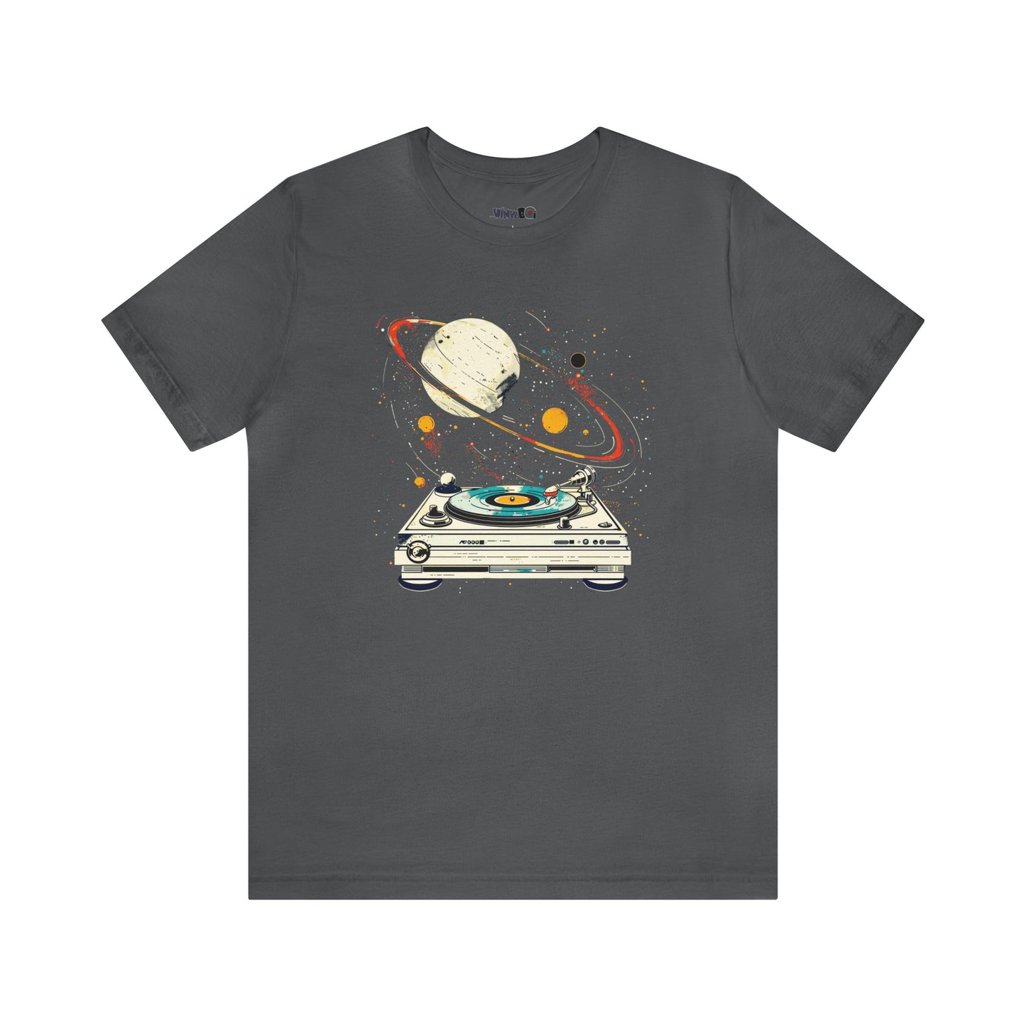 Planetary Bliss - Vintage Vinyl Turntable Shirt